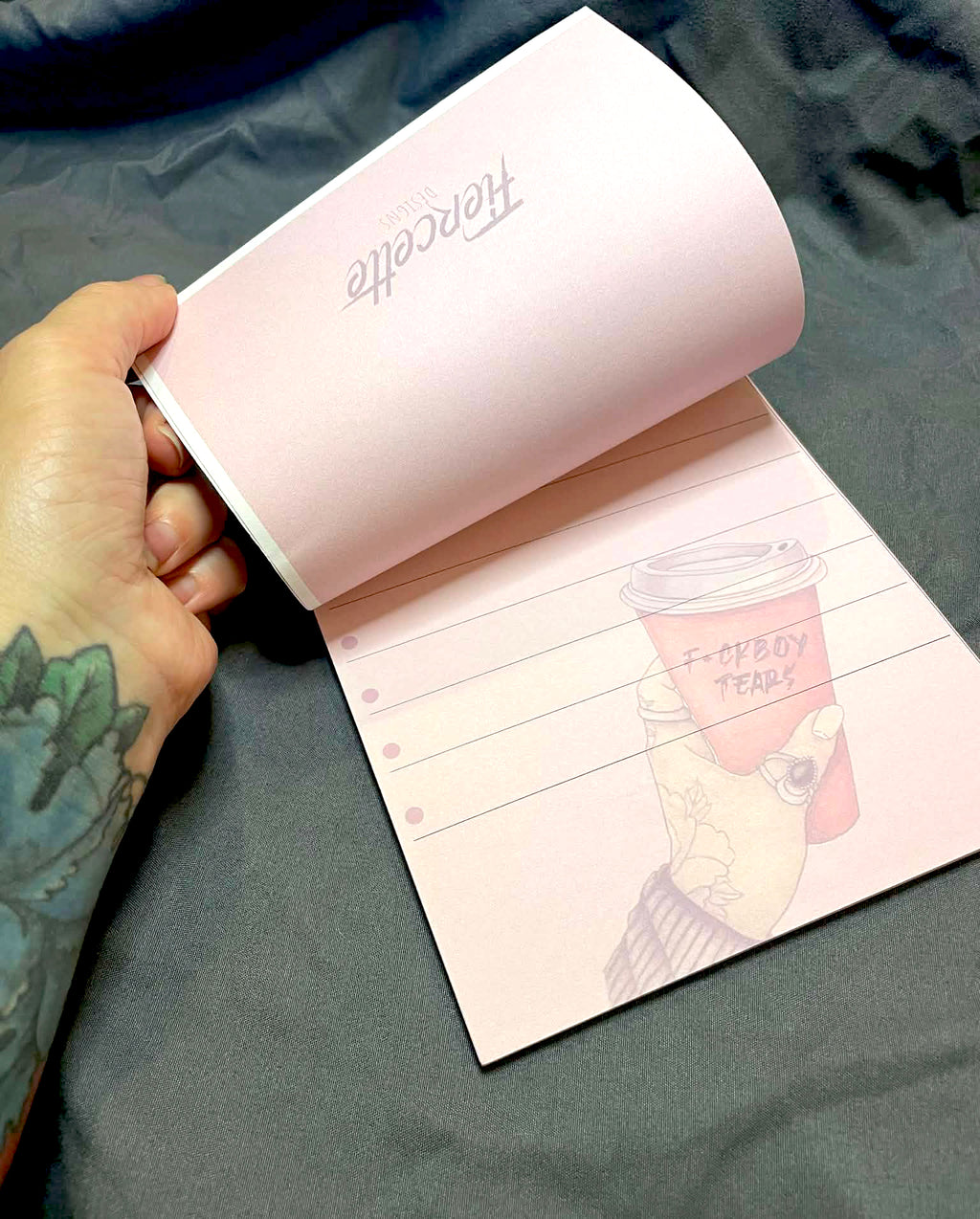 F*#!Boy Tears notepad