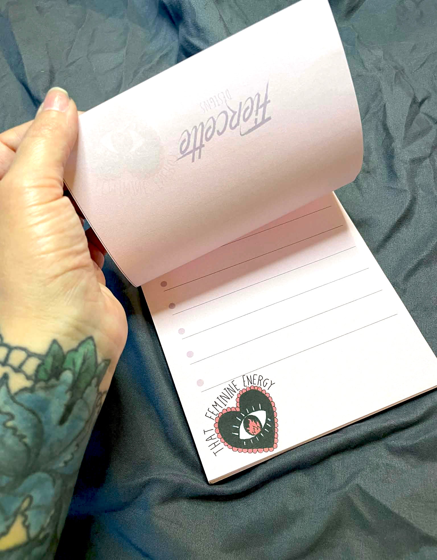 Feminine Energy notepad