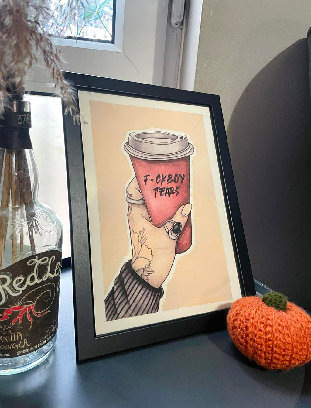 F*!#kboy Tears A4 print