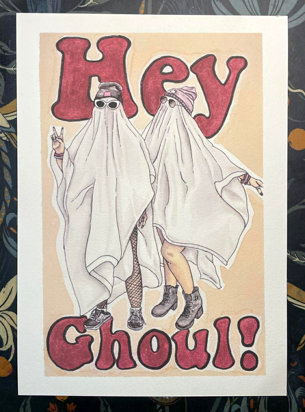 Hey Ghoul A4 print