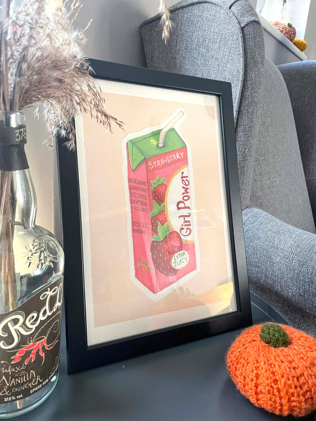 Girl Power Juice A4 print