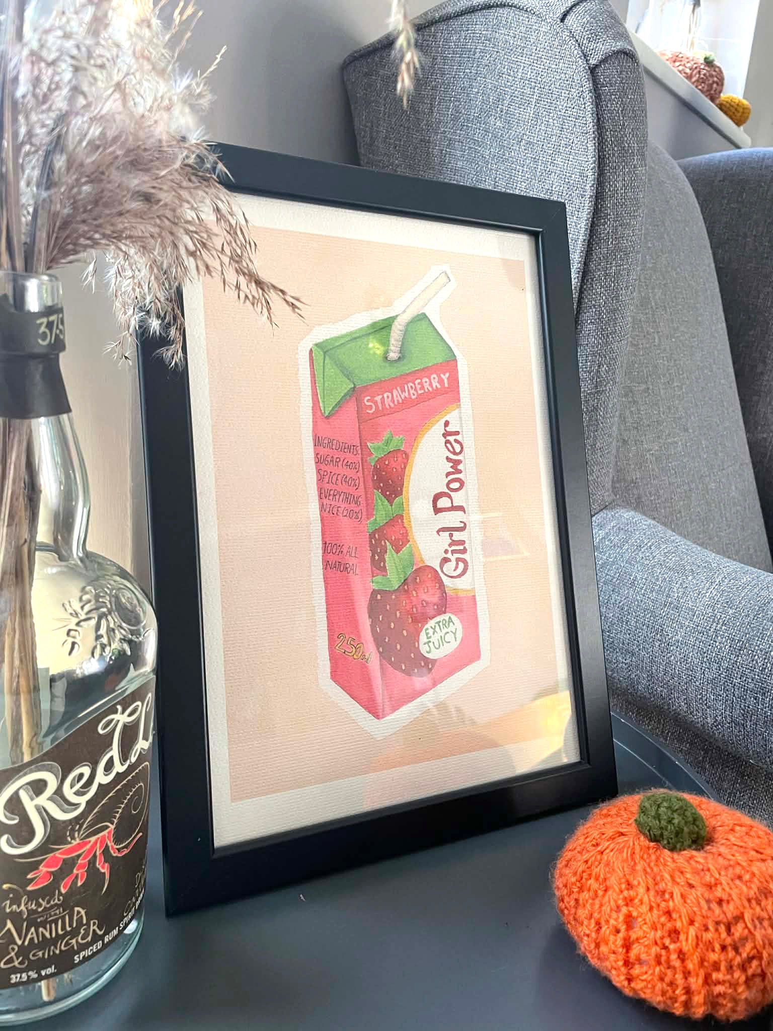 Girl Power Juice A4 print