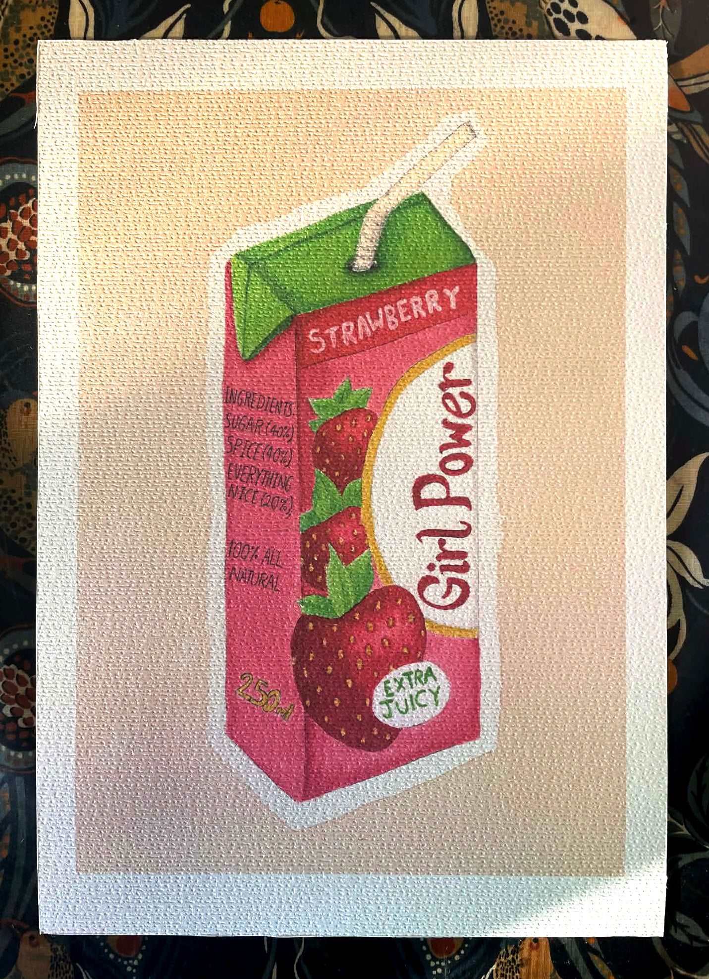 Girl Power Juice A4 print