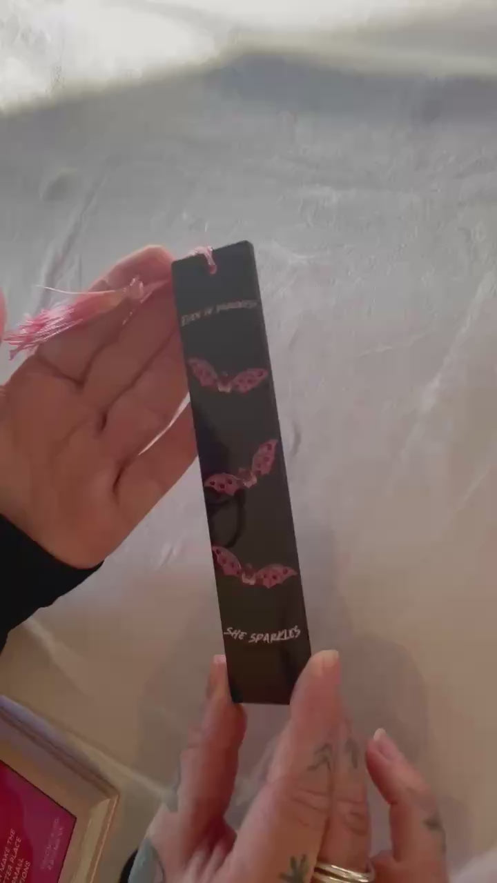 Sparkle Bat bookmark