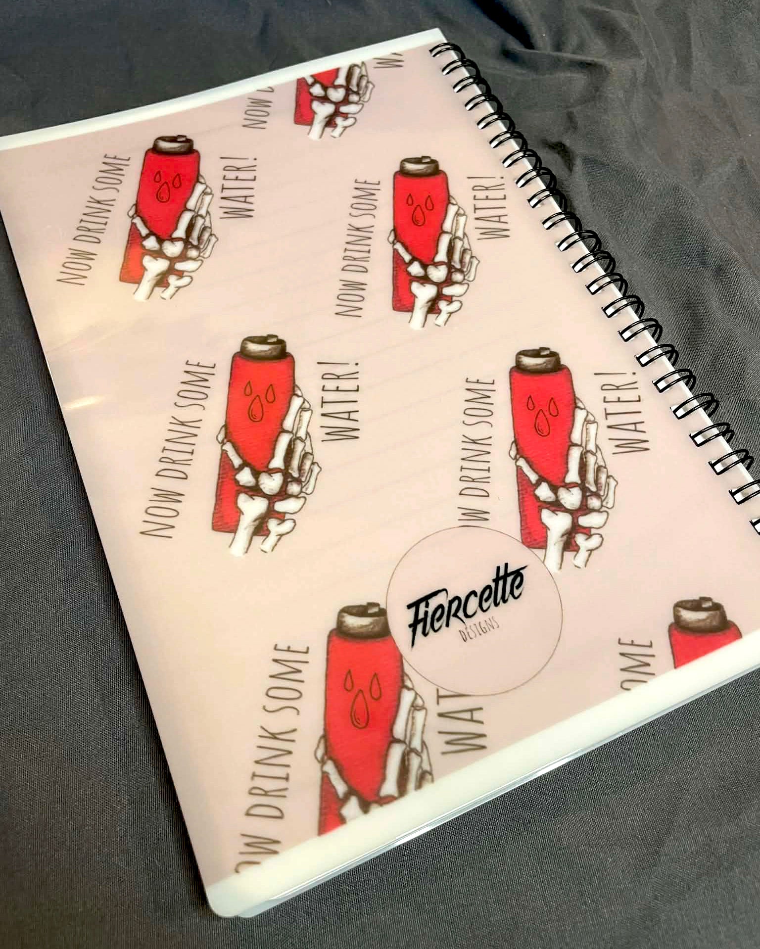 Drink Some Water A5 notebook