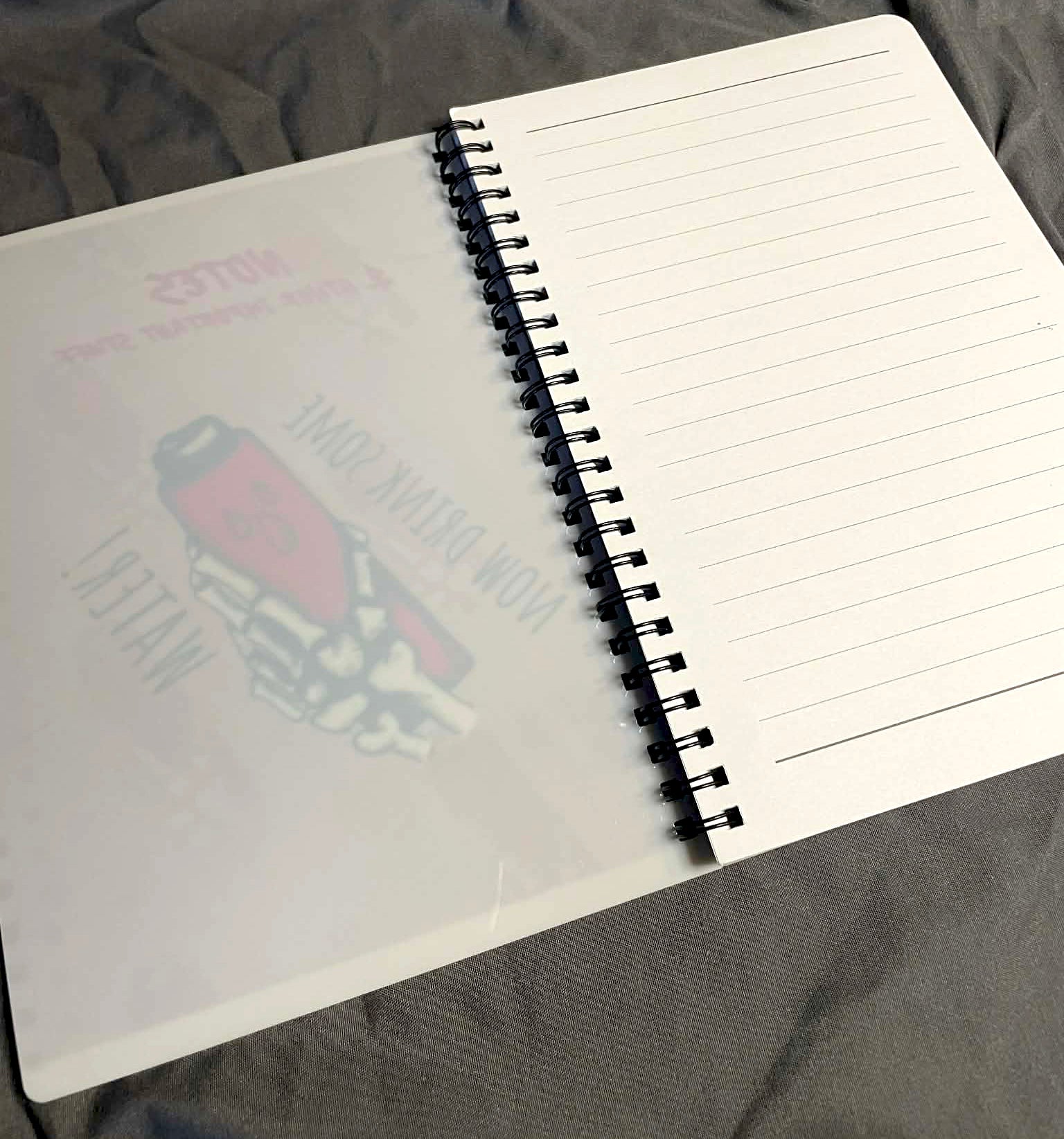 Drink Some Water A5 notebook